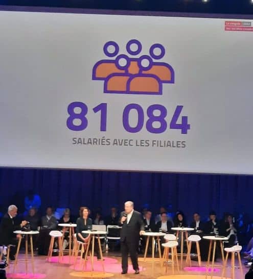 Photographie d'une conférence durant le Congrès des SCOP